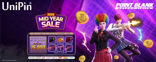 Jangan Lewatkan Point Blank Mid Year Sale 2026! Diskon In-Game Item Hingga 50% + Cashback hingga 15.000 UniPin Credits